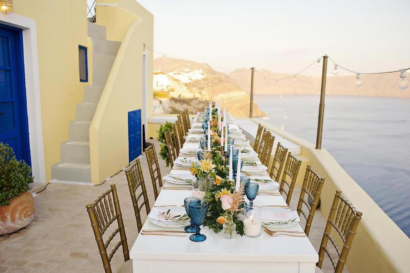 Ilivatos - Elegant Villa On The Caldera'S Edge Oía Dış mekan fotoğraf
