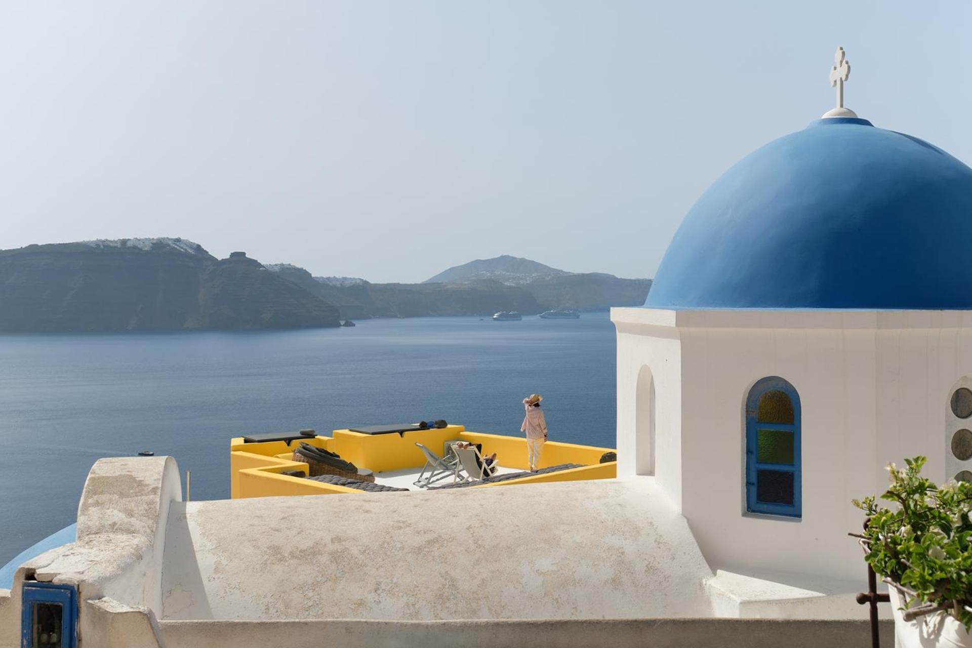 Ilivatos - Elegant Villa On The Caldera'S Edge Oía Dış mekan fotoğraf