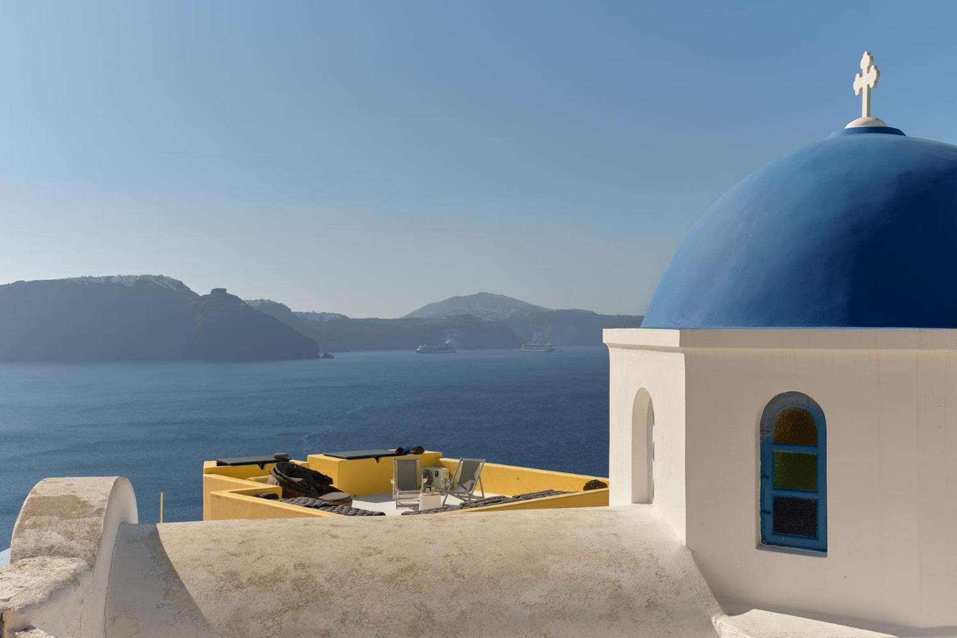 Ilivatos - Elegant Villa On The Caldera'S Edge Oía Dış mekan fotoğraf