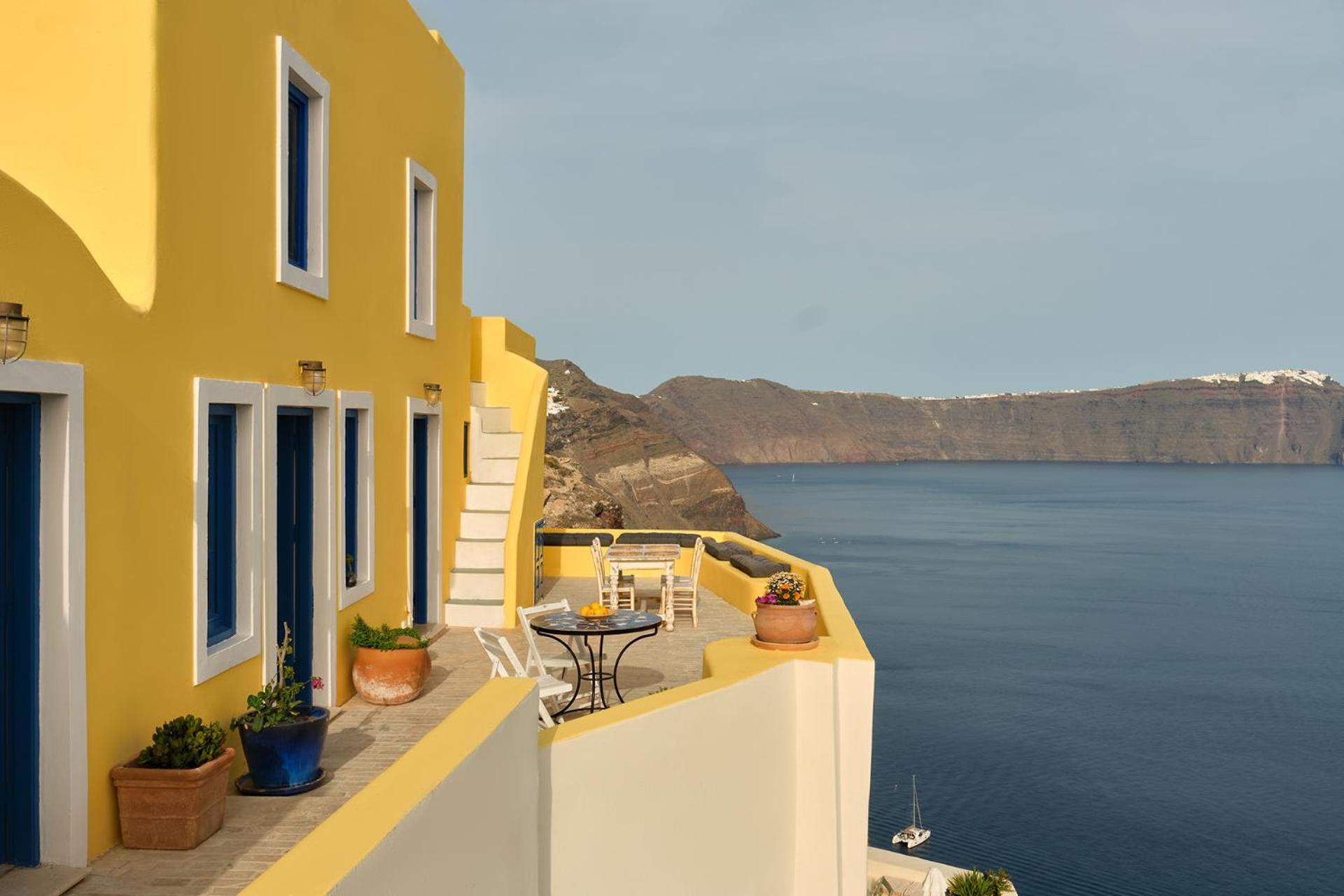 Ilivatos - Elegant Villa On The Caldera'S Edge Oía Dış mekan fotoğraf